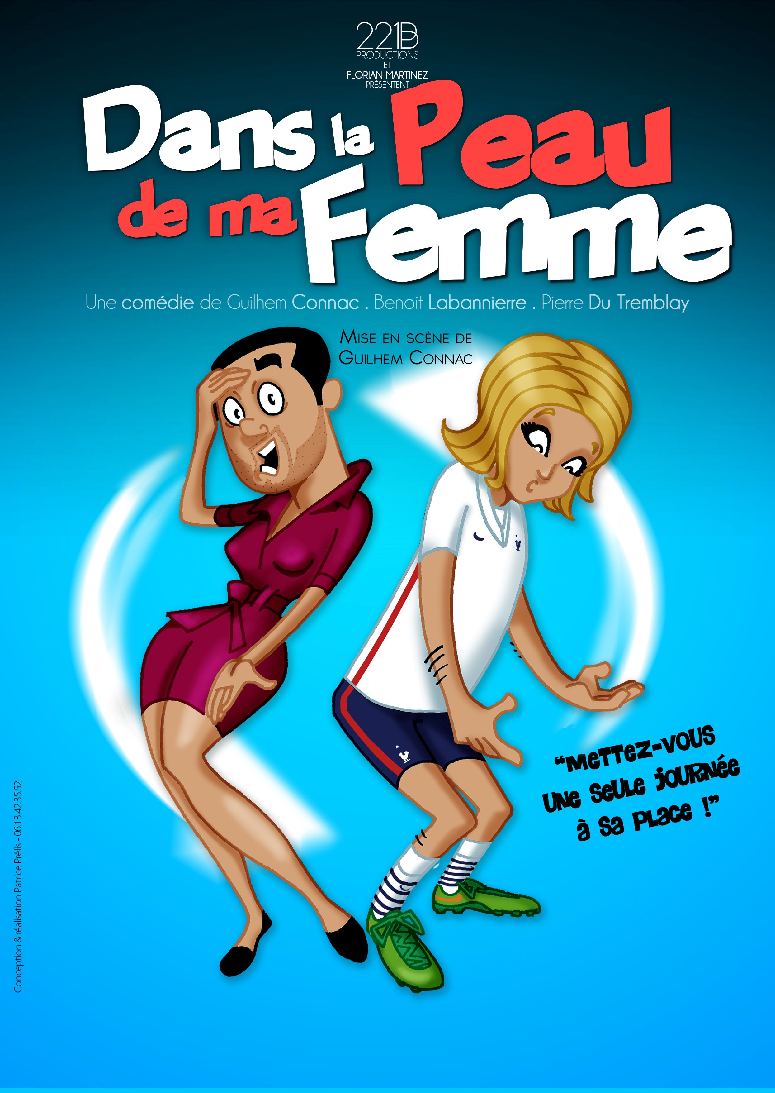 AFFICHE Dans la peau de ma femme